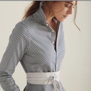 Serena & Lily Diamond Geo Shirt Dress 6